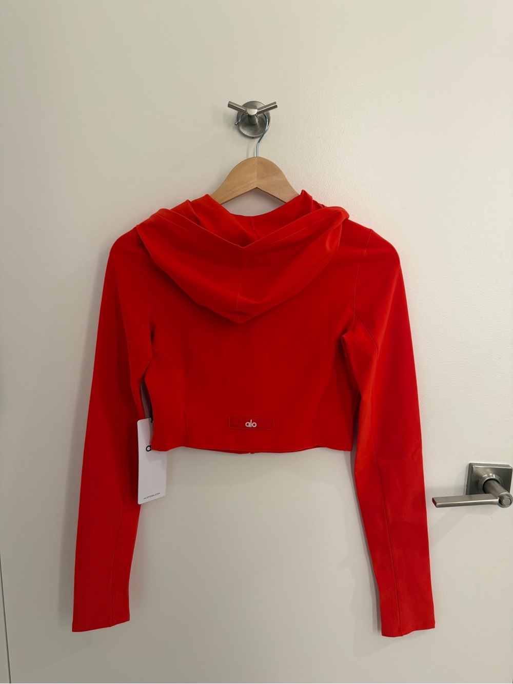 ALO Yoga Bright Red Fitted Jacket - Picture 8 of 8